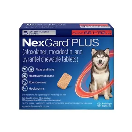 NexGard Plus Chewable Tablets for Dogs