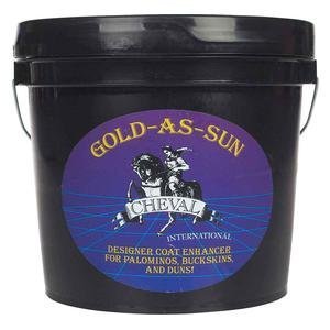 Gold As Sun Coat Enhancer for Horses