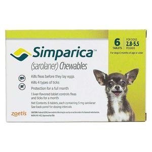 Simparica Chewable Tablets for Dogs