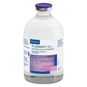 Tulissin 25 (tulathromycin injection) for Calves and Swine